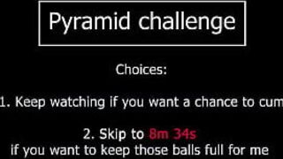 ИГРА В ПИРАМИДУ - порно видео